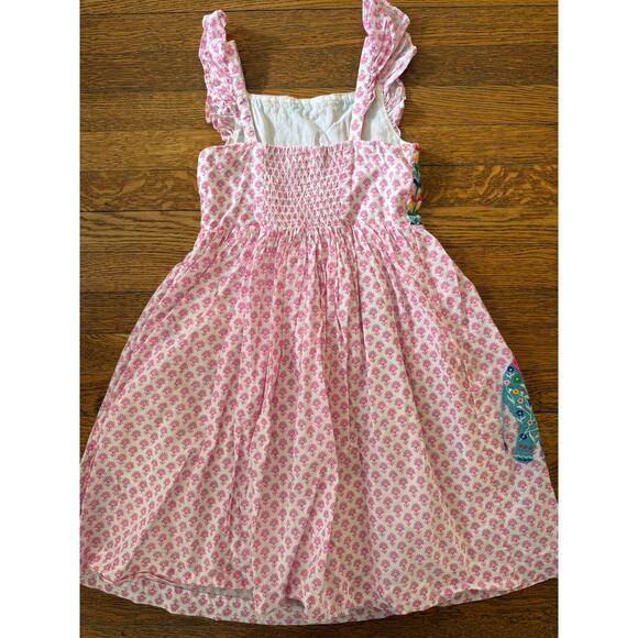 Mini Boden Girls' Elephant Applique Dress Size 5-6 - Picture 6 of 6